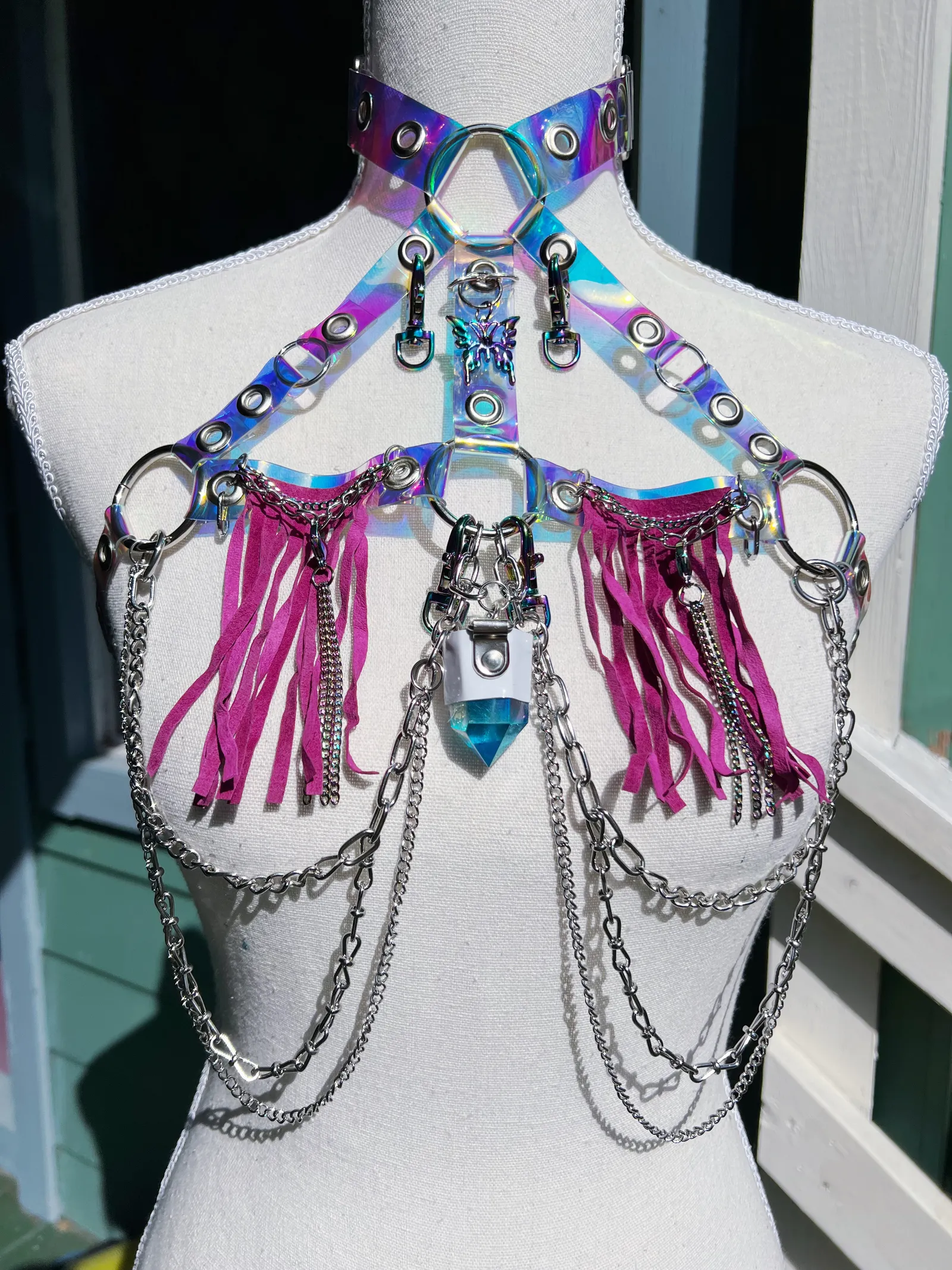 Blue Angel Aura Tassle Harness
