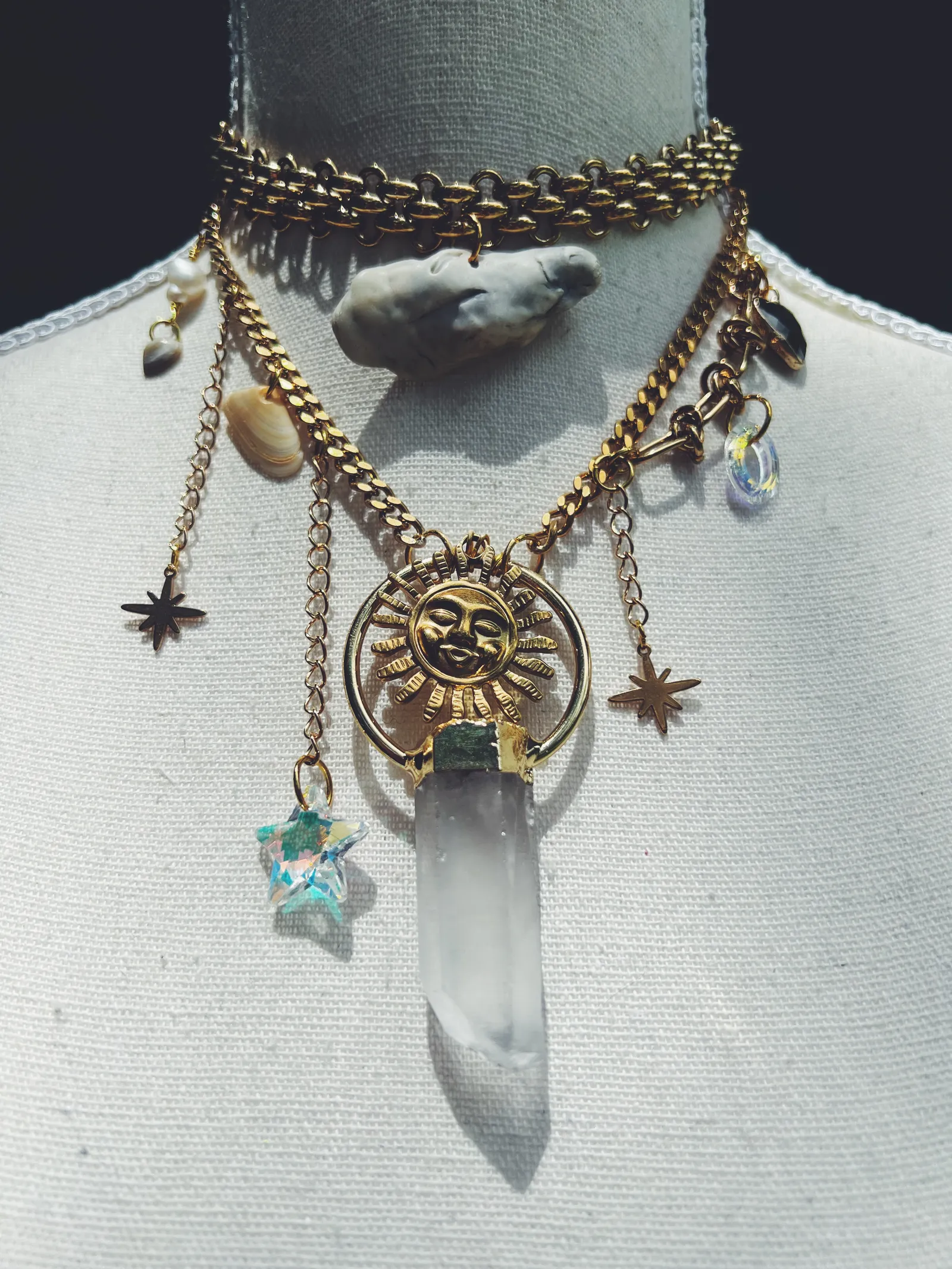 Fun In The Sun Quartz Seashell Set