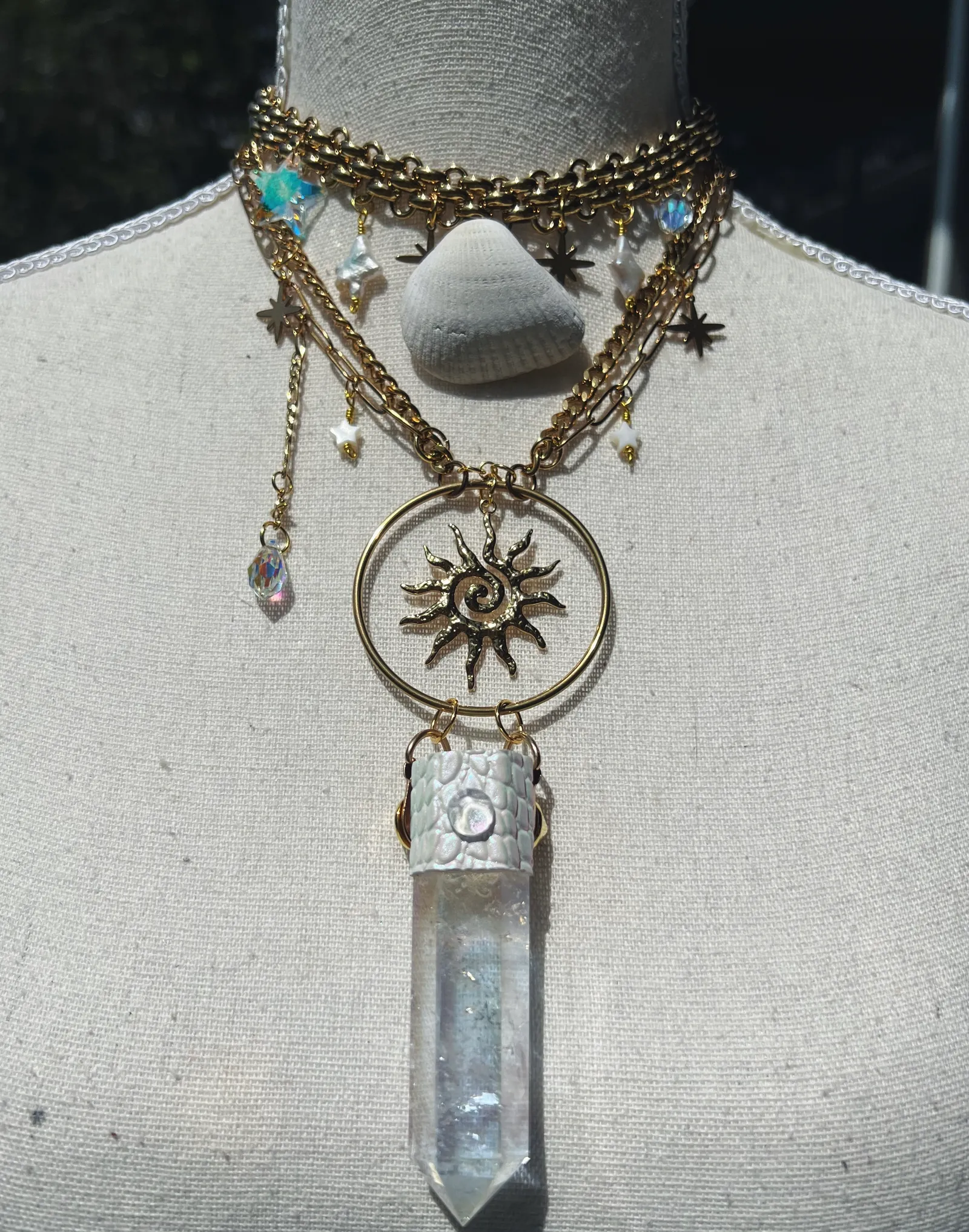 Mermaid Queen Angel Aura Set